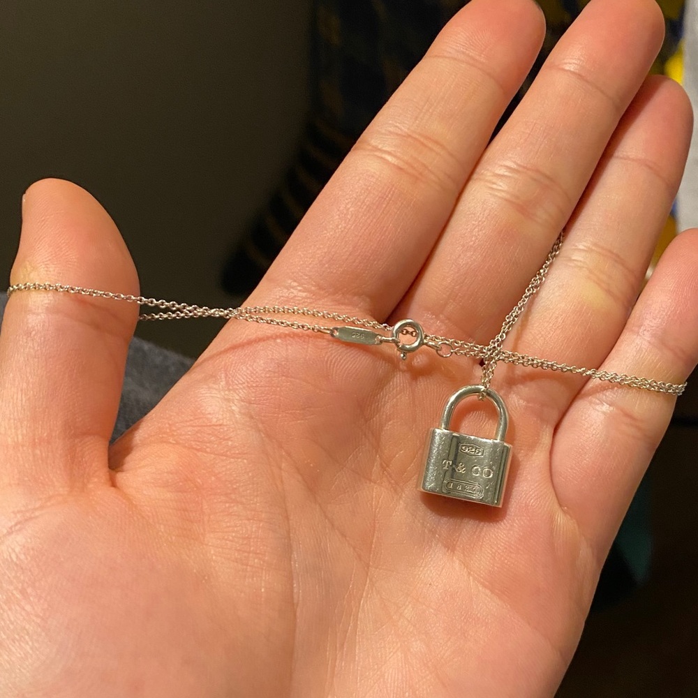 Tiffany and Co vintage lock necklace